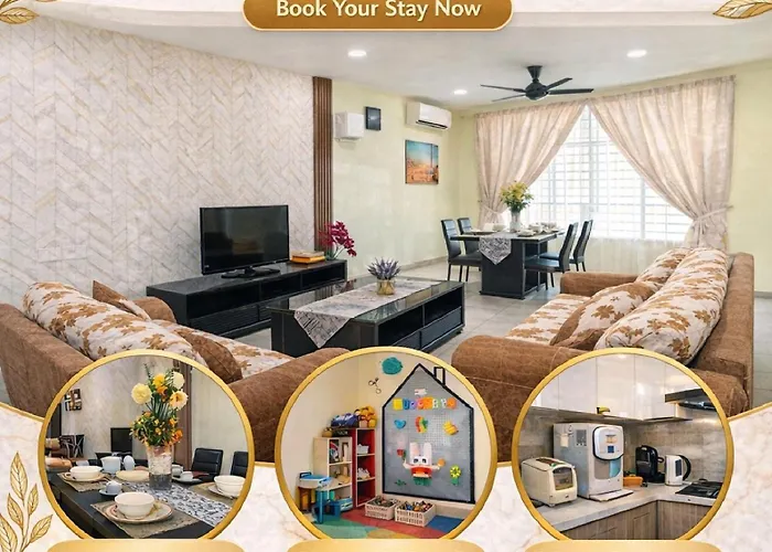 K Home - Cozy 3-Storey Landed 5R4B-16 Pax- 5Mins City Centre & Imagomall